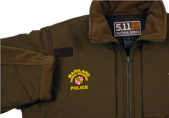 Embroidered 5.11 Tactical Fleece Jacket