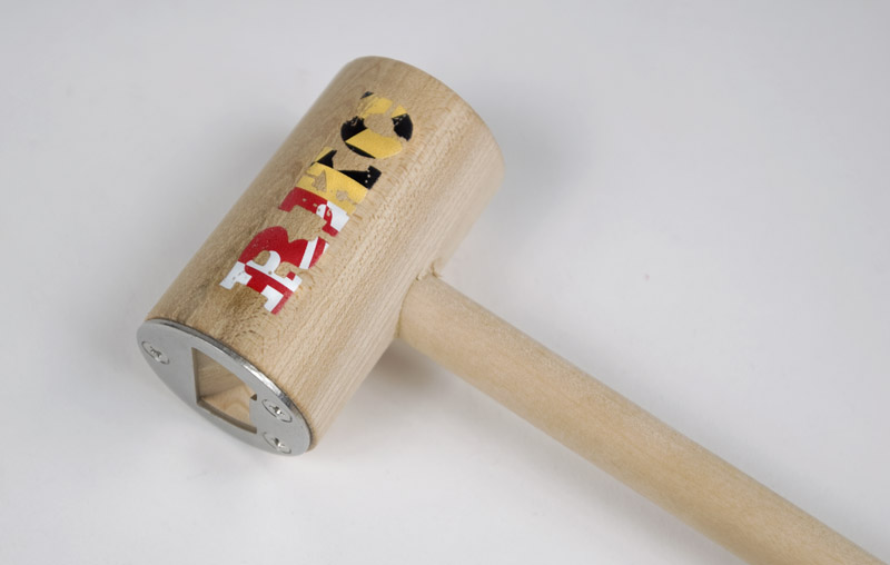 Mallets, Crackers, Tools* :: (1) Wooden Crab Mallet - Maryland