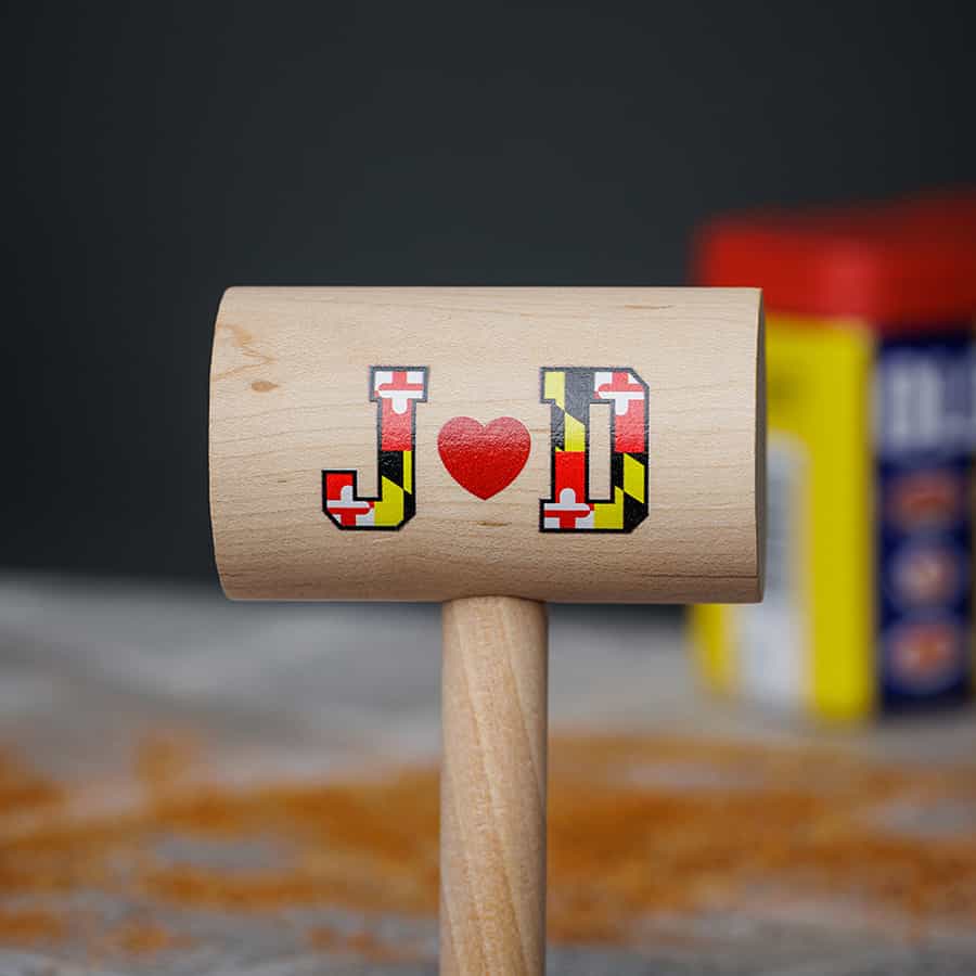 Personalized Color Crab Mallets - Bay Imprint Since 1981