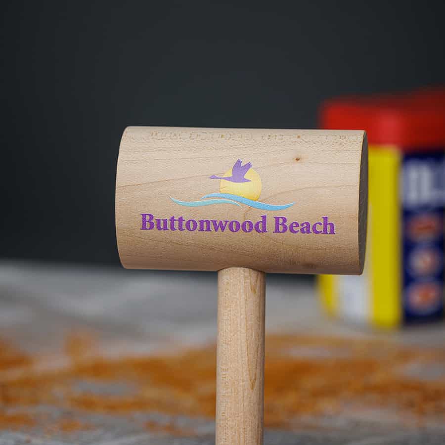 Personalized Color Crab Mallets - Bay Imprint Since 1981