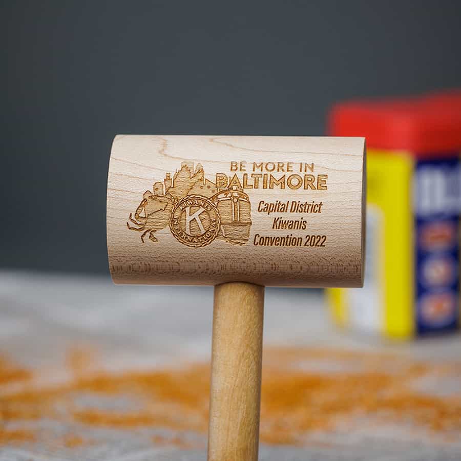 Engraved Crab Mallets - Bay Imprint Since 1981